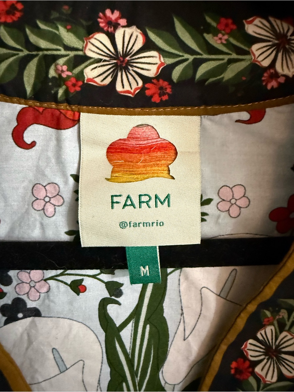 FARM Rio Floral-Print Mini Dress - Picture 3 of 3